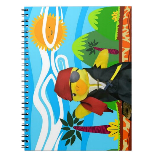 Danny Duck de Piraat Notitieboek (Voorkant)