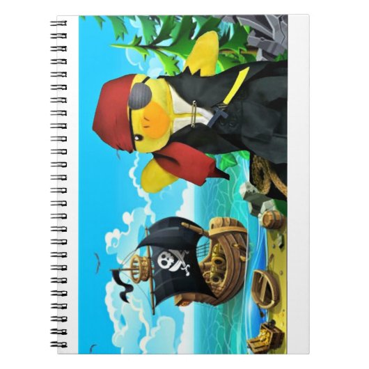 Danny Duck de Piraat Notitieboek (Voorkant)