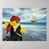 Danny Duck de piraat. Poster (Voorkant)