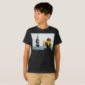Danny Duck de Piraat T-Shirt (Voorkant volledig)