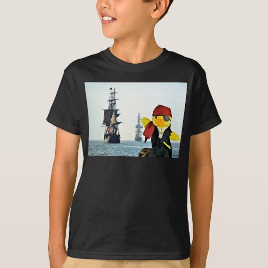 Danny Duck de Piraat T-Shirt (Voorkant)