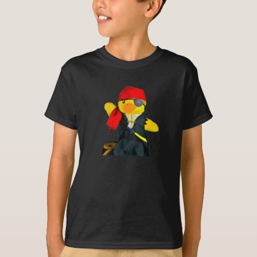 Danny Duck de Piraat T-shirt (Voorkant)