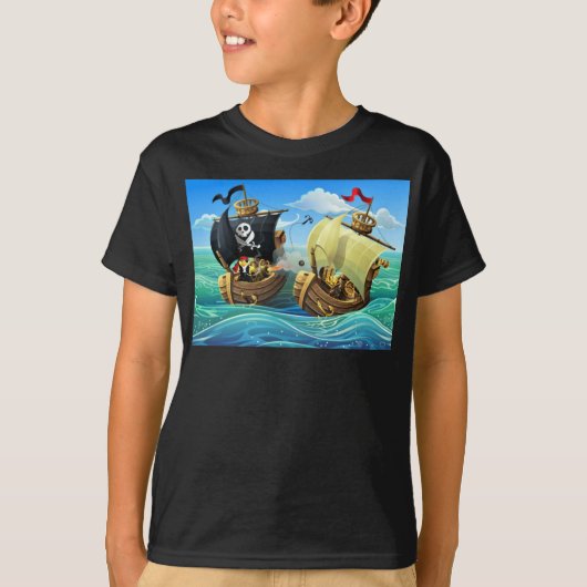 Danny Duck de Piraat T-Shirt (Voorkant)