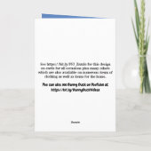 Danny Duck de Piraat Verjaardagskaart Kaart (Achterkant)