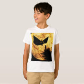 Danny Duck de Vleermuis. T-shirt (Voorkant volledig)