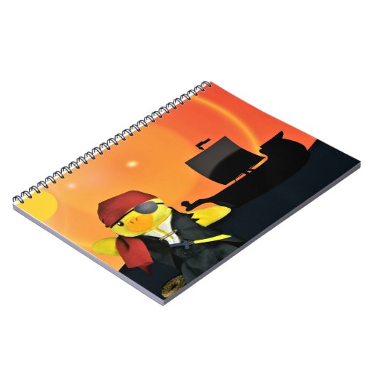 Danny Duck het Pirate Notitieboek (Linkerzijde)