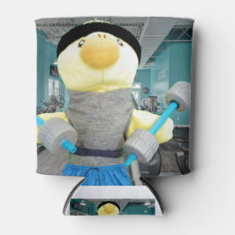 Danny Duck in de Gym Blikjeskoeler