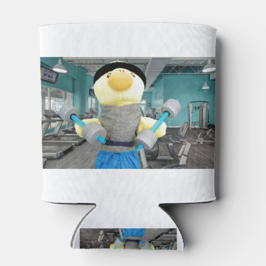 Danny Duck in de Gym Blikjeskoeler (Achterkant)