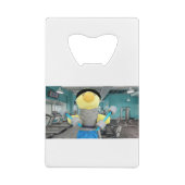 Danny Duck in de Gym Creditkaart Flessenopener (Achterkant)