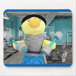 Danny Duck in de Gym Muismat