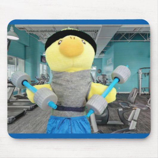 Danny Duck in de Gym Muismat (Voorkant)