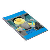 Danny Duck in de gym Notitieboek (Rechterzijde)