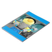 Danny Duck in de gym Notitieboek (Linkerzijde)