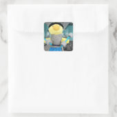 Danny Duck in de gym Sticker (Tas)