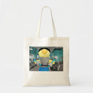 Danny Duck in de gym Tote Bag