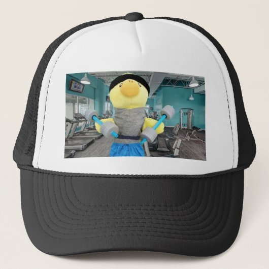 Danny Duck in de Gym Trucker Pet (Voorkant)