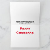 Danny Duck Santa Kerstkaart Kaart (Binnen)