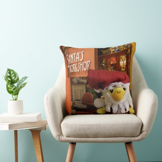 Danny Duck Santa KerstSierkussen Kussen (Stoel)