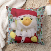 Danny Duck Santa KerstSierkussen Kussen (Deken)