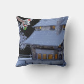 Danny Duck Santa KerstSierkussen Kussen (Achterkant)