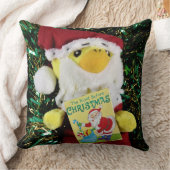 Danny Duck Santa KerstSierkussen Kussen (Deken)