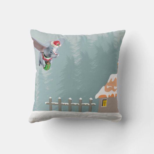 Danny Duck Santa KerstSierkussen Kussen (Achterkant)