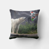 Danny Duck Santa KerstSierkussen Kussen (Achterkant)