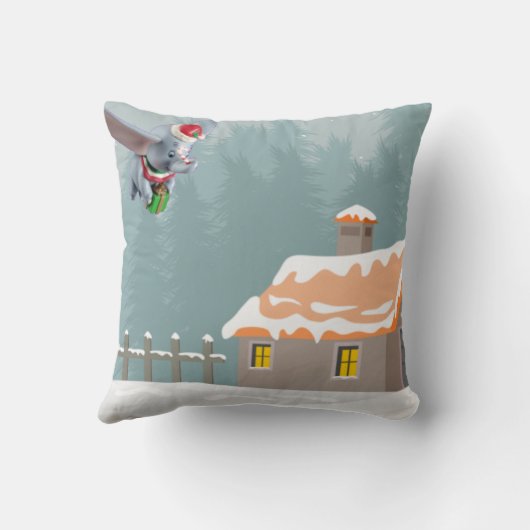 Danny Duck Santa KerstSierkussen Kussen (Achterkant)