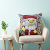 Danny Duck Santa KerstSierkussen Kussen (Stoel)
