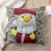 Danny Duck Santa KerstSierkussen Kussen (Deken)