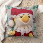 Danny Duck Santa KerstSierkussen Kussen (Deken)