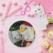 Danny Duck Santa. Papieren Bordjes (Feest)