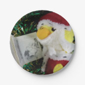 Danny Duck Santa. Papieren Bordjes (Voorkant)