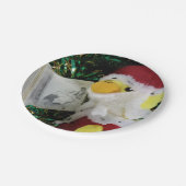 Danny Duck Santa. Papieren Bordjes (Gekanteld)
