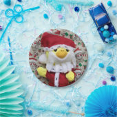 Danny Duck Santa. Papieren Bordjes (Feest)