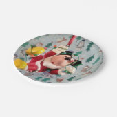 Danny Duck Santa. Papieren Bordjes (Gekanteld)