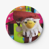 Danny Duck Santa. Papieren Bordjes (Voorkant)