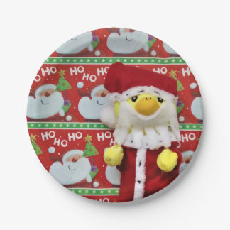 Danny Duck Santa. Papieren Bordjes