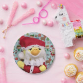 Danny Duck Santa. Papieren Bordjes (Feest)