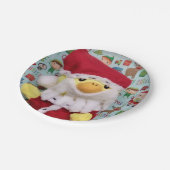 Danny Duck Santa. Papieren Bordjes (Gekanteld)