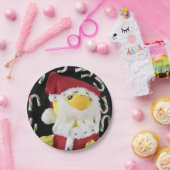 Danny Duck Santa. Papieren Bordjes (Feest)