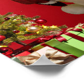 Danny Duck Santa. Poster (Hoek)