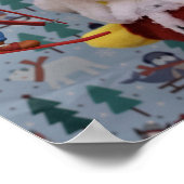 Danny Duck Santa Poster (Hoek)