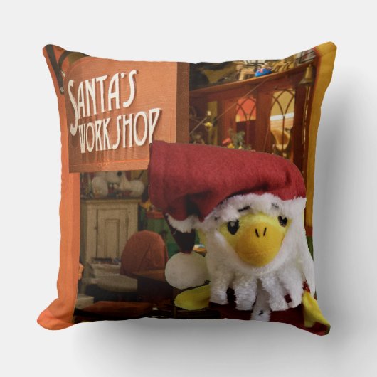 Danny Duck Sinterklaas Kerst Kussen (Voorkant)
