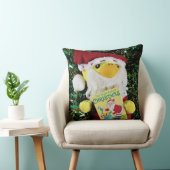 Danny Duck Sinterklaas Kerst Kussen (Stoel)