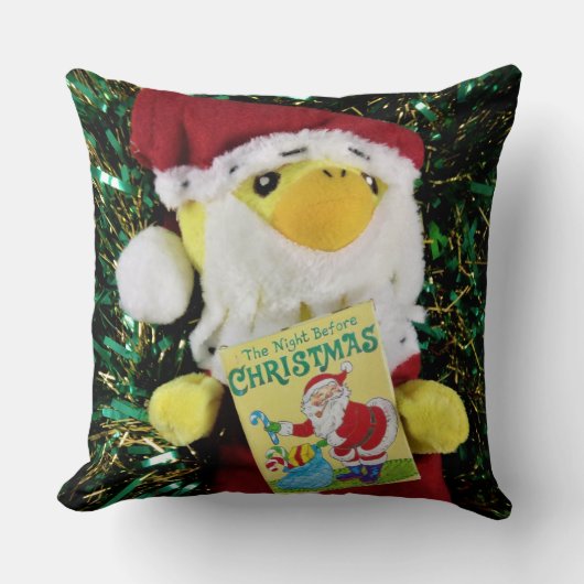 Danny Duck Sinterklaas Kerst Kussen (Voorkant)