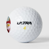 Danny Duck Sinterklaas - Kerstavontuur Golfballen (Logo)