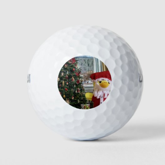 Danny Duck Sinterklaas - Kerstavontuur Golfballen (Voorkant)