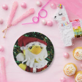 Danny Duck Sinterklaas.   Papieren borden Bordje (Feest)