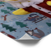 Danny Duck Sinterklaas Poster (Hoek)